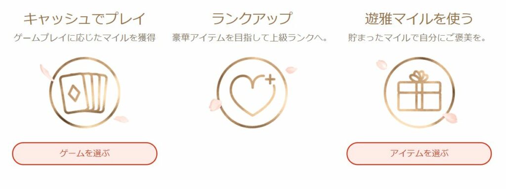 遊雅堂（ゆうがどう）のマイレージプログラム