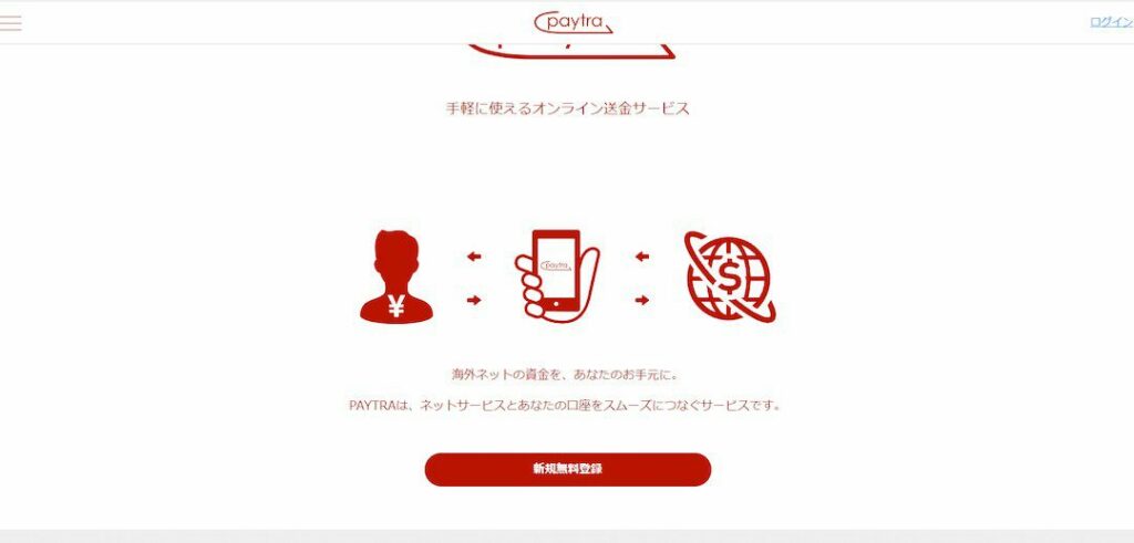 Paytra（ペイトラ）の新規登録