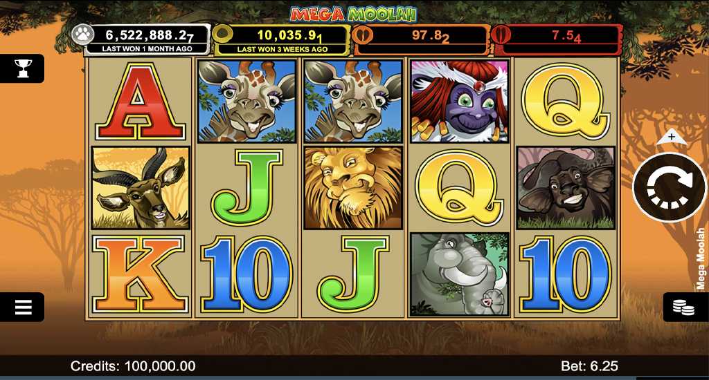 big preview mega moolah