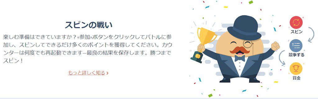 ミスターベットのスピンの戦い