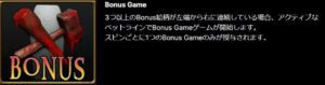 ブラッドサッカーズのBonus Gameシンボル