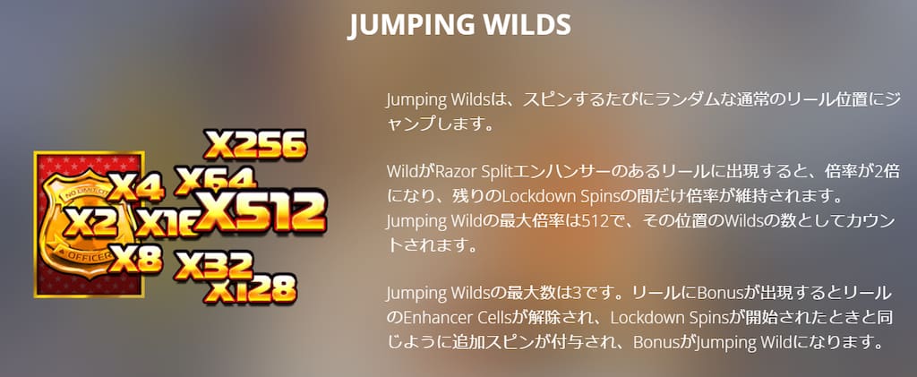 サンクエンティンXウェイズのジャンピングワイルド