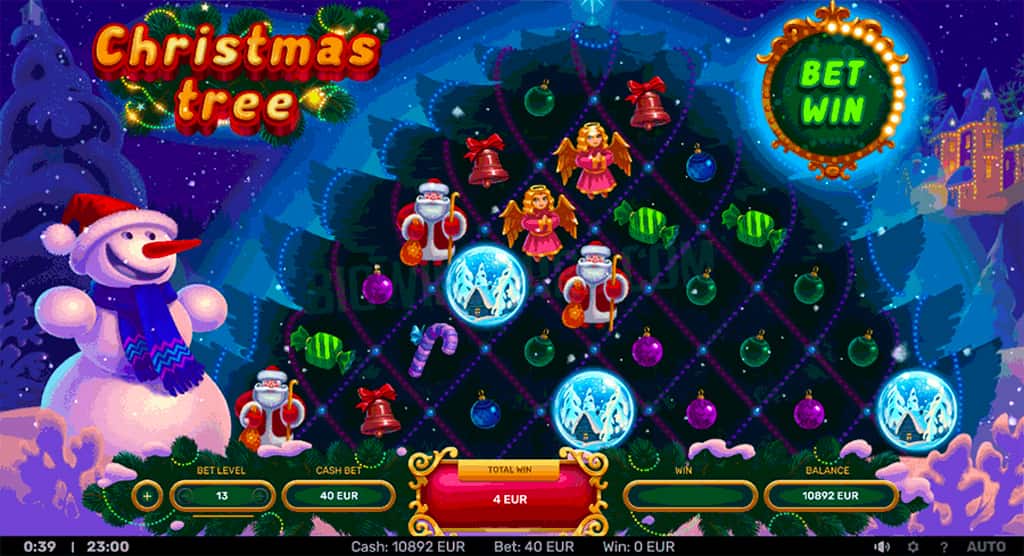 クリスマスツリー スクリーンショット