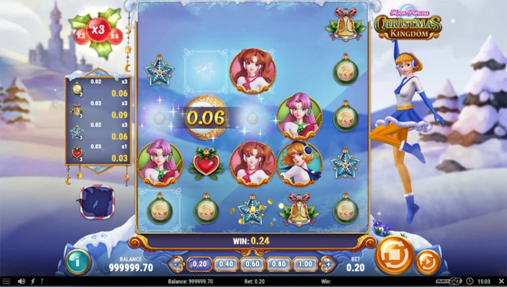 ムーンプリンセス・クリスマス・キングダム スクリーンショット
