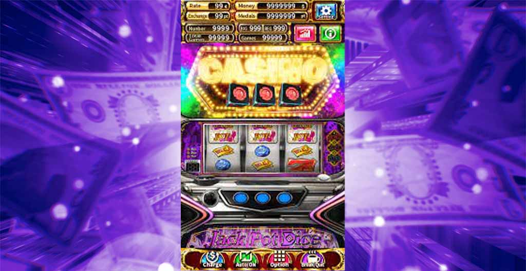 ネオン看板演出 ジャックポットダイス