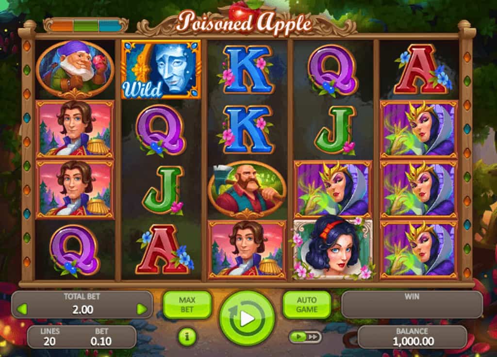 poisoned apple booongo