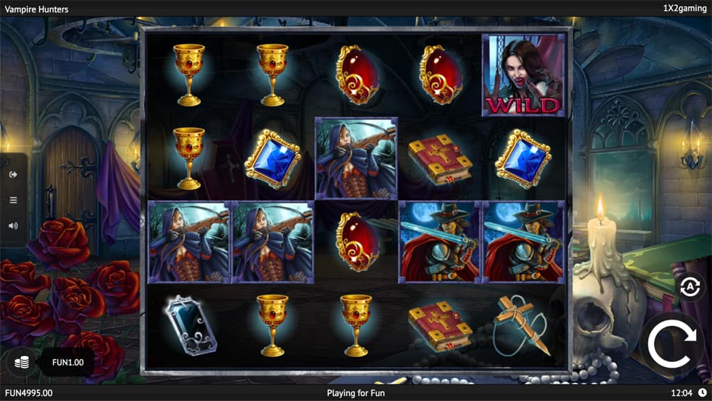 vampire hunters 1x2 gaming