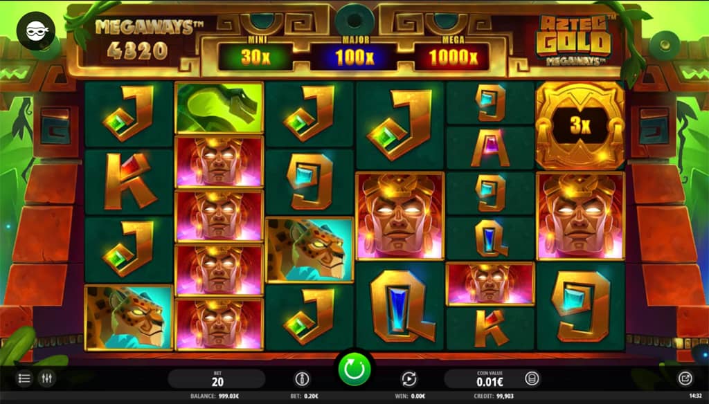 aztec gold megaways isoftbet