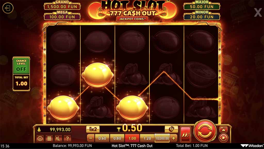 Hot Slot 777 Cash Out（ホット・スロット・777・キャッシュ・アウト）