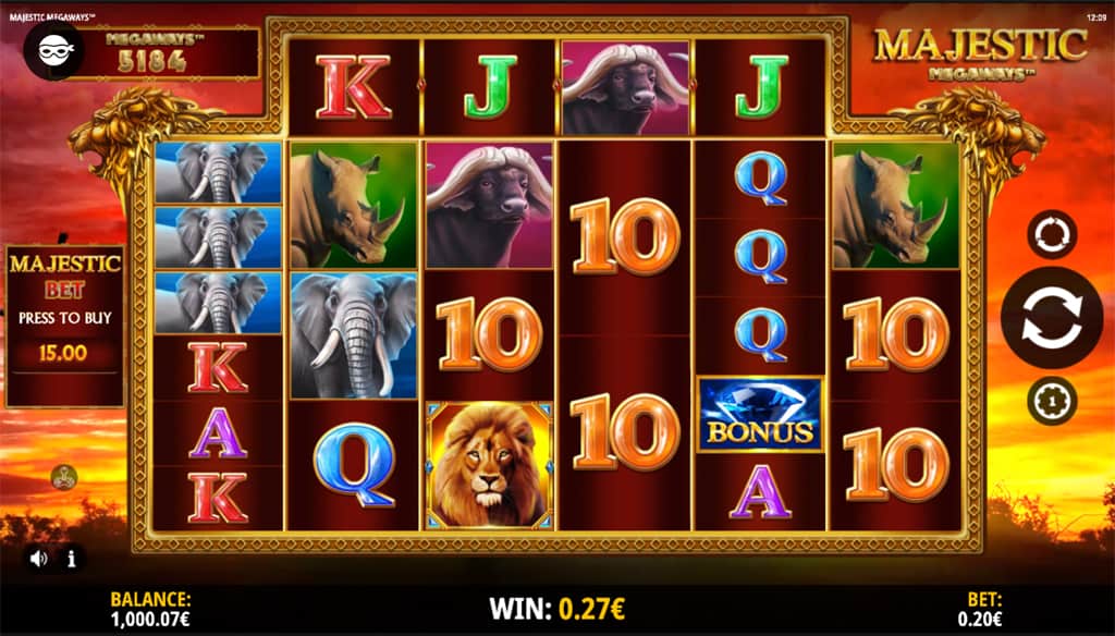 majestic megaways bitstarz slot