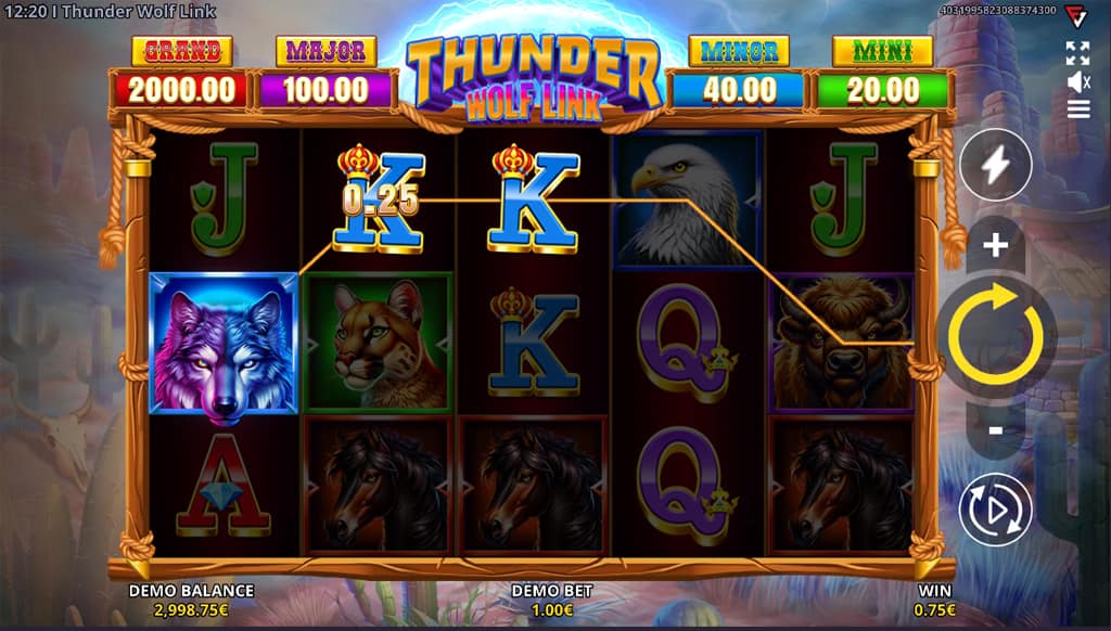 thunder wolf link fugaso