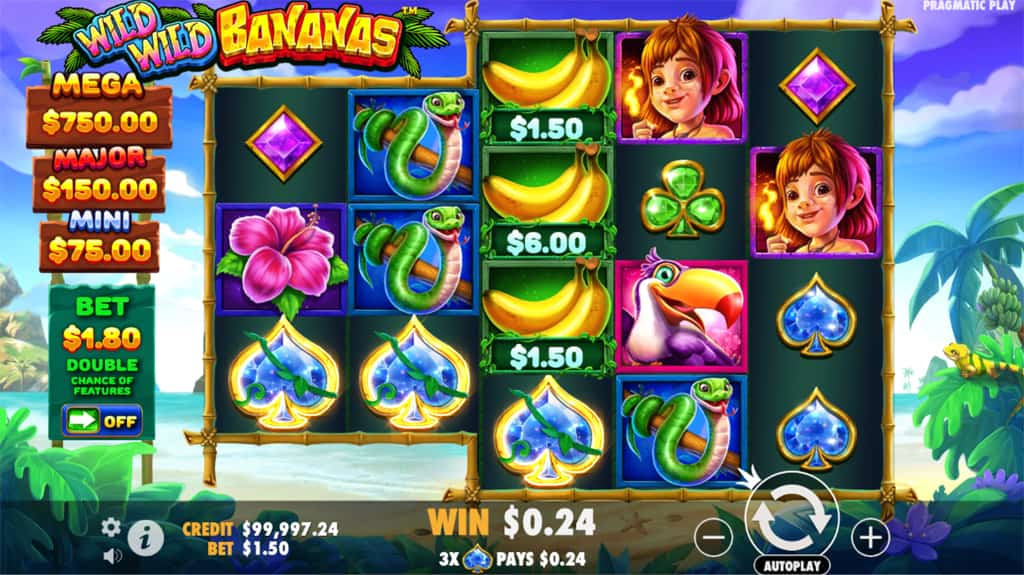 wild wild bananas stake casino slot